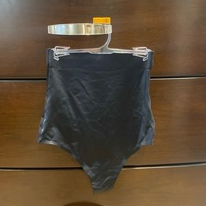 Black spanx thong